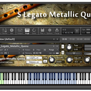 ケーナ音源 S Legato Metallic Quena for KONTAKT