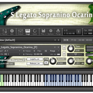 オカリナ音源 S Legato Sopranino Ocarina [F] for KONTAKT