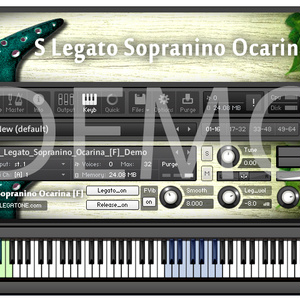 オカリナ音源 S Legato Sopranino Ocarina [F] for KONTAKT Free Demo - フリー音源