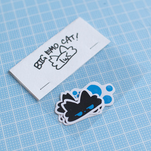 큰 감정 고양이 장 / mini stick ...