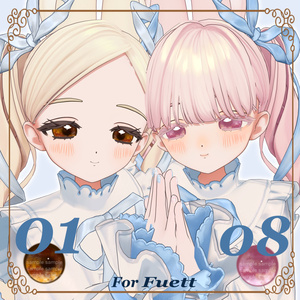 【10avatar対応】tortoiseshell eye【べっ甲柄】 缩略图 3