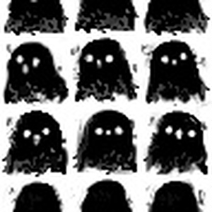 黒いびろびろしたやつ