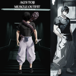 AG's Toji Muscle Outfit    / 伏黒甚爾 マッスルコスプレ VRCHAT