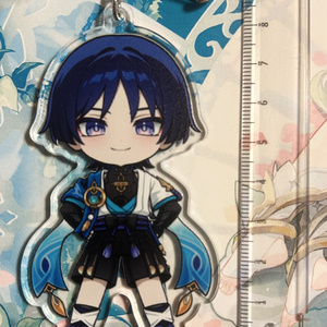 重雲・行秋 アクリルキーホルダー - YUIbooth - BOOTH