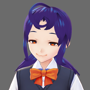 TwinTails with ahoge