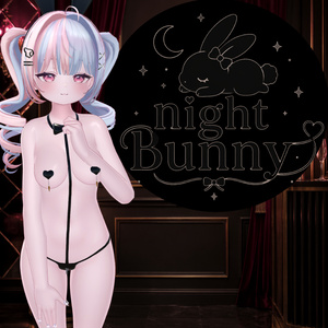 【ショコラ・シフォン対応衣装】Night Bunny
