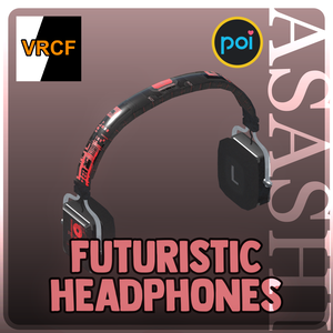 🎵 Futuristic Headphones 🎧