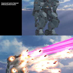 【オリジナル3Dモデル】Long-range Tactical Mecha “Boulder/ボルダー/巨岩” 缩略图 3