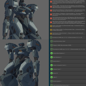 【オリジナル3Dモデル】Long-range Tactical Mecha “Boulder/ボルダー/巨岩” 缩略图 8