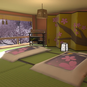 【VRCワールド】桜愛好家に贈る和風屋敷 缩略图 6