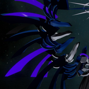 【無料】【VRChat想定】左右非対称天使翼/サブアーム/ヘイロー 缩略图 2
