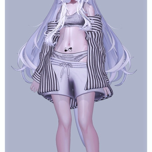 ✨️輝夜対応追加✨️Snoozoo ‐Chill Wear‐ たくし上げギミック付き♥ 【10アバター対応/MA対応】 缩略图 14