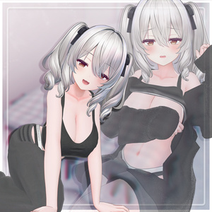 ✨️輝夜対応追加✨️Snoozoo ‐Chill Wear‐ たくし上げギミック付き♥ 【10アバター対応/MA対応】 缩略图 7