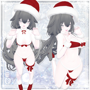 【3アバター対応】🎄Xmas2025…‐ Snow Rouge Santa ‐ 【MA対応】 缩略图 3