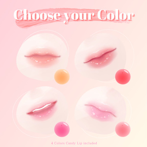 [For SHINRA 森羅]CandyKiss MakeUp & Face Animations & eyetexture 缩略图 2