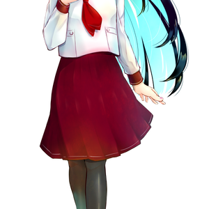 女学生立ち絵素材