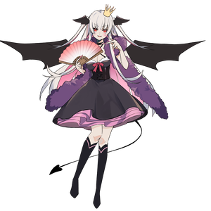フリー立ち絵_魔物女子