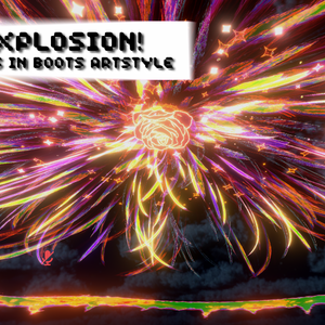 [VRChat/VFX] Rose Explosion