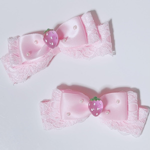 お花3種フェルト刺繍パッチンピン - fujipeco - BOOTH