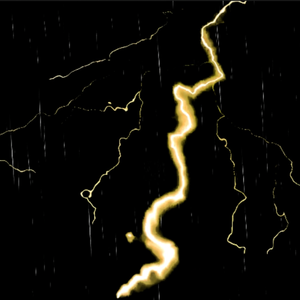 【APNG素材】APNG素材「雷」【雷】