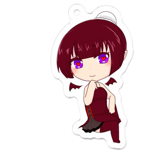 ハートちゃんアクリルキーホルダー