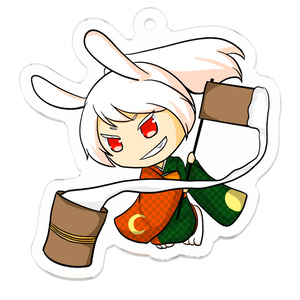 もちつきうさぎアクリルキーホルダー