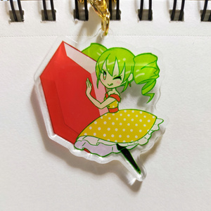 擬人化アクリルキーホルダー「マネーラ」
