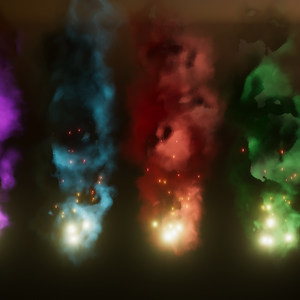 Colour Smoke Effect - VFX Graph Unity 3D 2018.3