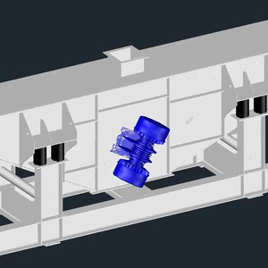 AUTOCAD 3D DATA 振動スクリーンコンベヤ　データーです。