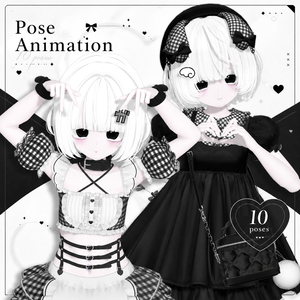 【FREE/無料有】なんかかわいい Pose Set