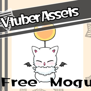 【動く無料素材】FF14ファンアート　モーグリ【VtubeStudio】