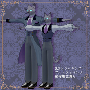 【VRChat想定アバター】Aster -アスター- 【オリジナル3Dモデル】 缩略图 3