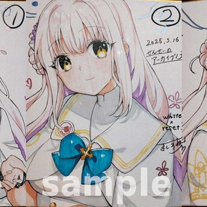 聖園ミカ 【お品書き】COMIC1☆26 お品書き - ましろ.あー。＠お