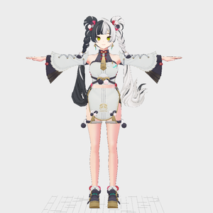Dialyn VRM,Vroid,PMX [Zenless Zone Zero]