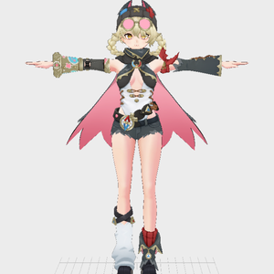 Jahoda VRM,Vroid,PMX Download [Genshin Impact]