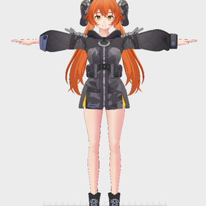 Orphie VRM,Vroid,PMX Download [Zenless Zone Zero]