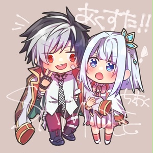 イラスト原画　ふんわりとした手触りが伝わる　「白猫」 白猫プロジェクト NEW WORLD'S 第3章 〜それがすべての終わり
