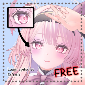Lower eyelashes Texture // セレスティア [Selestia]
