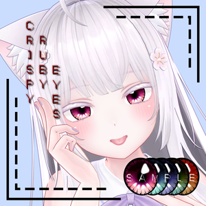 Crispy Ruby Eyes Texture // [萌 Moe,森羅 Shinra,舞夜 Maya,竜胆 Rindo,セレスティア Selestia,桔梗 Kikyo]