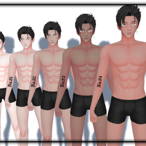 Body Skin Texture // デミアン [Demian] 缩略图 2