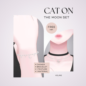 【16アバター対応】Cat On The Moon Set 缩略图 5