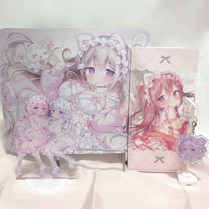 桃稚ちあ】B2タペストリー 和メイドのあちゃん - ブレンドリーム - BOOTH