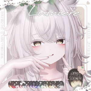 【📢NEW 輝夜 対応 ● 42アバター対応】 Lovable Eye Texture ✨Lumière✨
