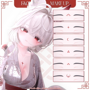 [ 愛莉 : Airi 対応] Lovable Kitsune Makeup + Animation 🦊 缩略图 6