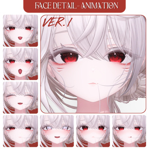 [ 愛莉 : Airi 対応] Lovable Kitsune Makeup + Animation 🦊 缩略图 11
