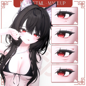 [ まよ : Mayo 対応] Lovable Kitsune Makeup + Animation 🦊 缩略图 4