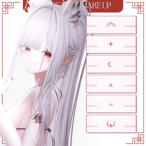 [ まよ : Mayo 対応] Lovable Kitsune Makeup + Animation 🦊 缩略图 5