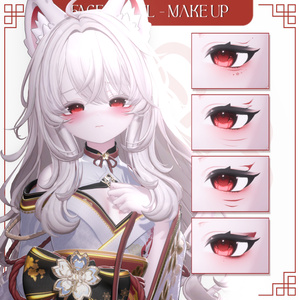 [ ショコラ : Chocolat 対応] Lovable Kitsune Makeup + Animation 🦊 缩略图 4
