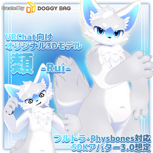 類 -Rui-【VRChat用3Dアバター】