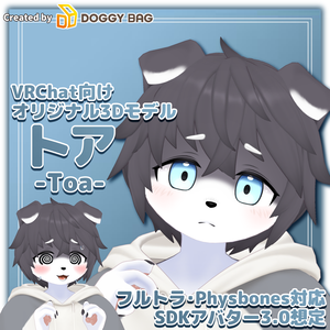 トア -Toa-【VRChat用3Dアバター】